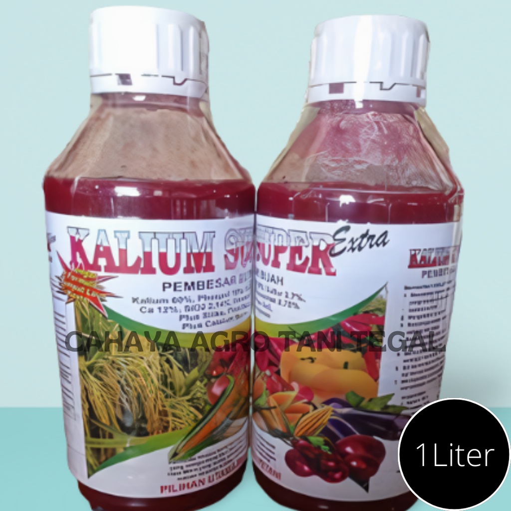 Pupuk Cair KALIUM SUPER Extra Kemasan 1 Liter Pembesar Buah