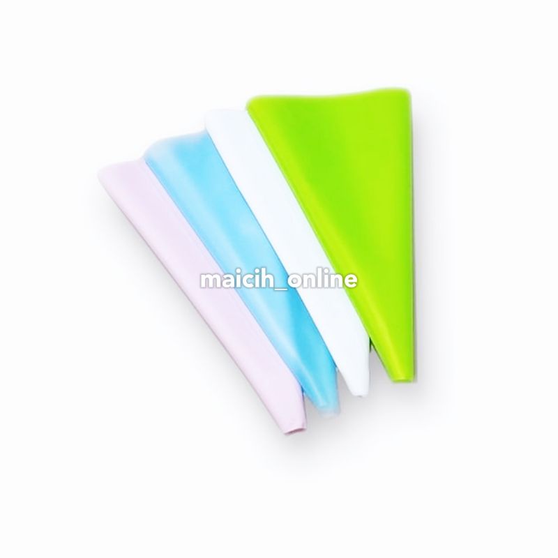 paping bag silicon / piping bag / plastik segitiga