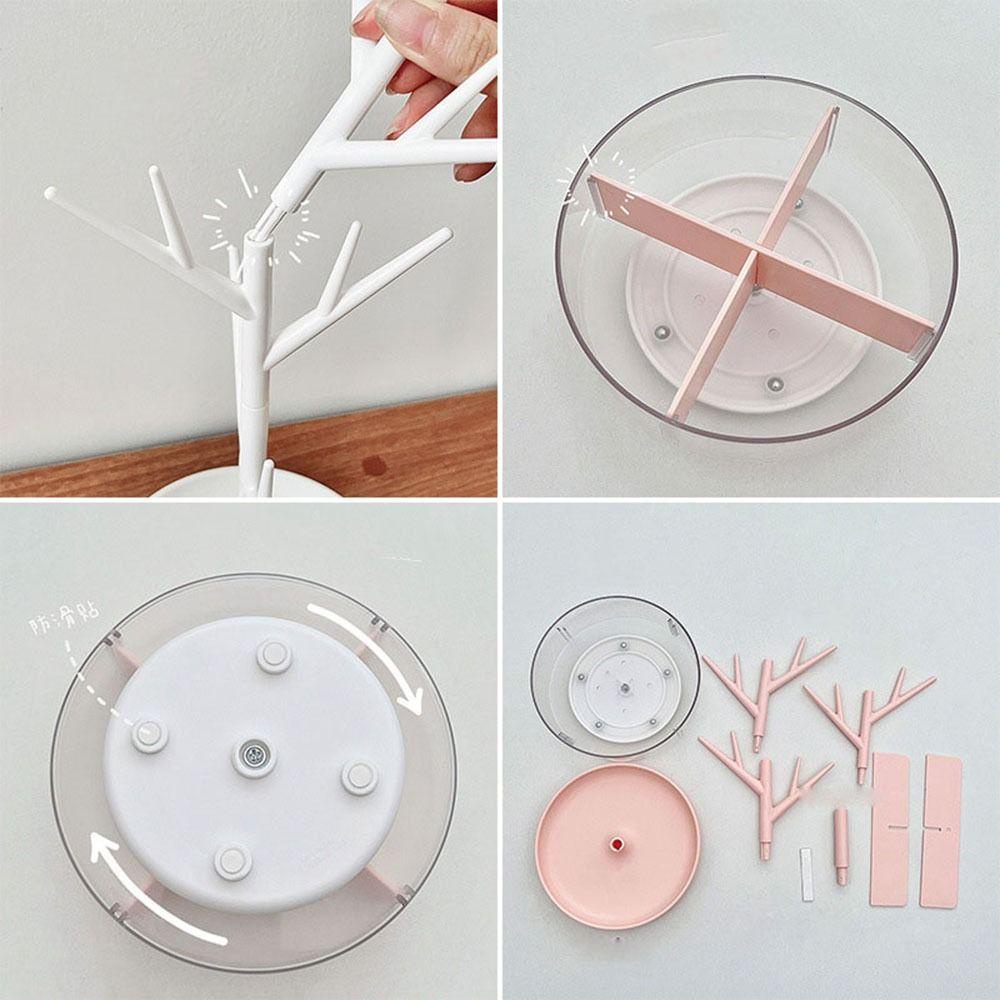 Needway  Penyimpanan Pohon Tempat Perhiasan Jewelry Organizer Ear Studs Rack Jewelry Tray Rak Kalung Rak Cincin Bingkai Perhiasan Rak Liontin Anting Gantung Rak Gelang Tempat Anting