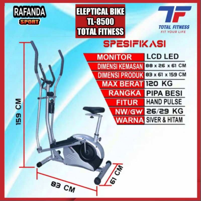 Total Fitness TL-8500 Elliptical