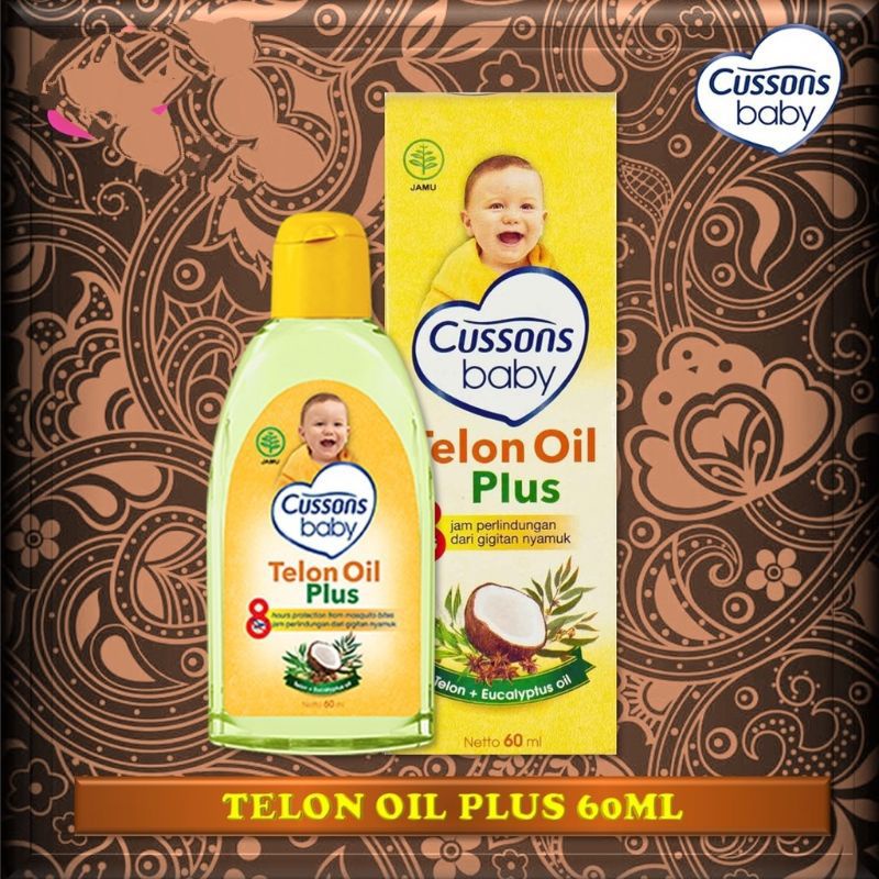 Cussons Baby Oil Telon Plus 60 ml