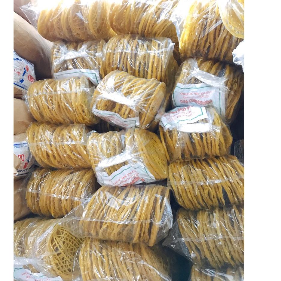 

limited STOCK!Kerupuk Mie Besar asinan 1kg / Krupuk Mie besar Kuning untuk asinan 1 kg / Kerupuk mie kuning 1kg|SQ9