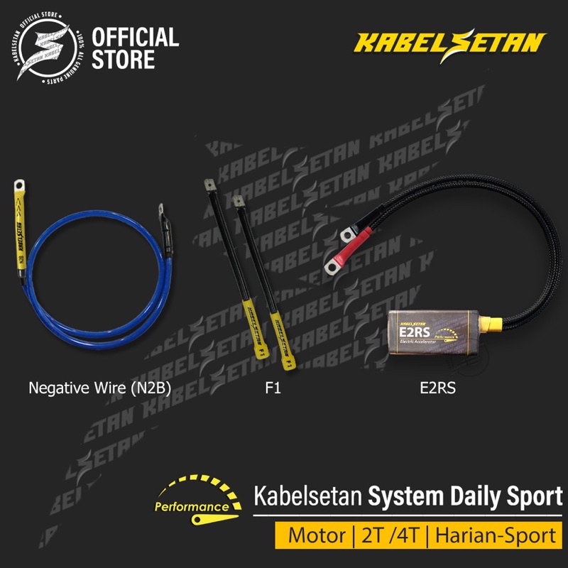 KABEL SETAN DAILY SPORT 2 CYLINDER HARIAN BUDLE