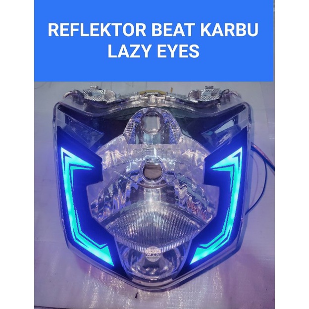 Jual lampu depan beat karbu custom/headlamp beat karbu | Shopee Indonesia