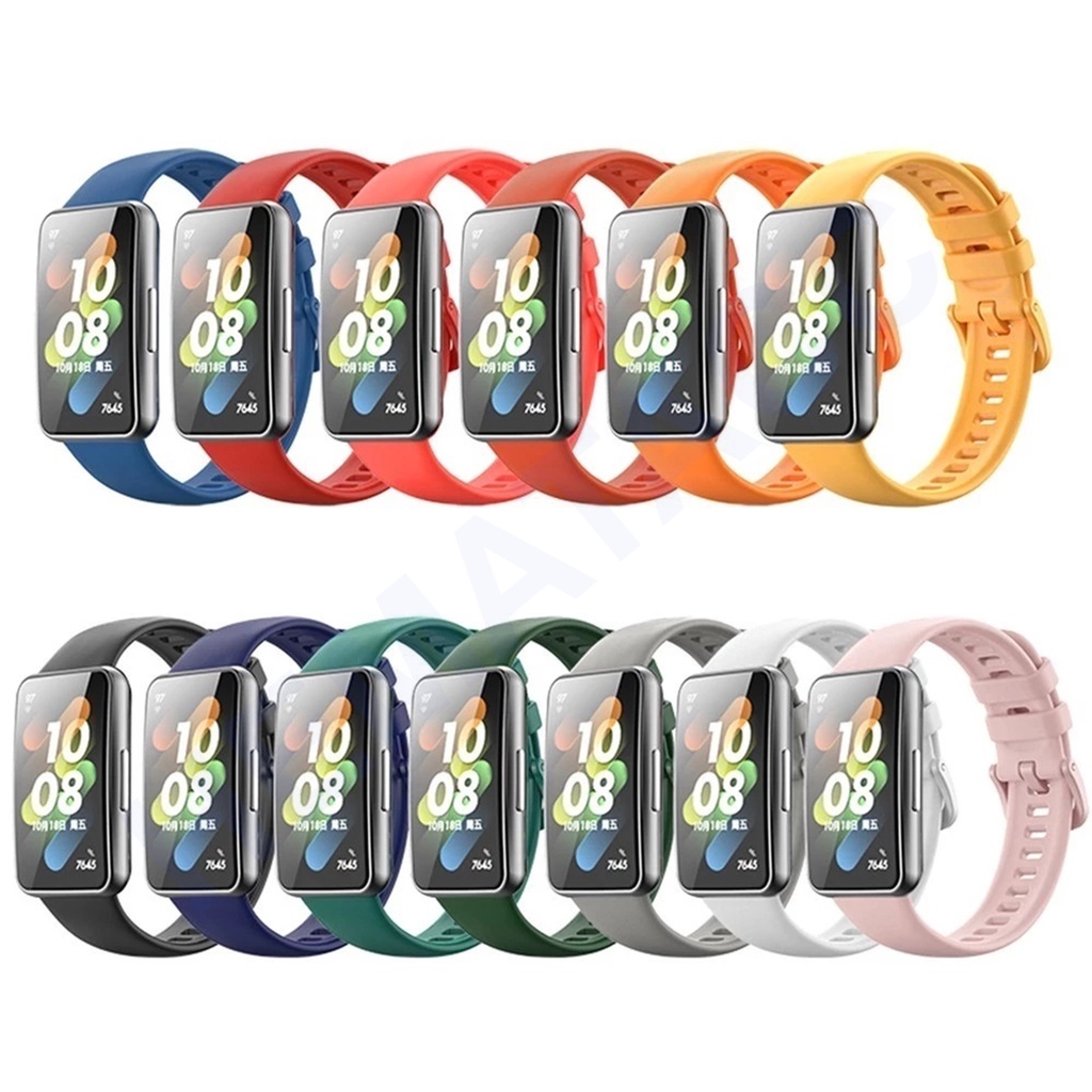 Strap Huawei Band 7 Colorful Tali Jam 16mm Quick Release