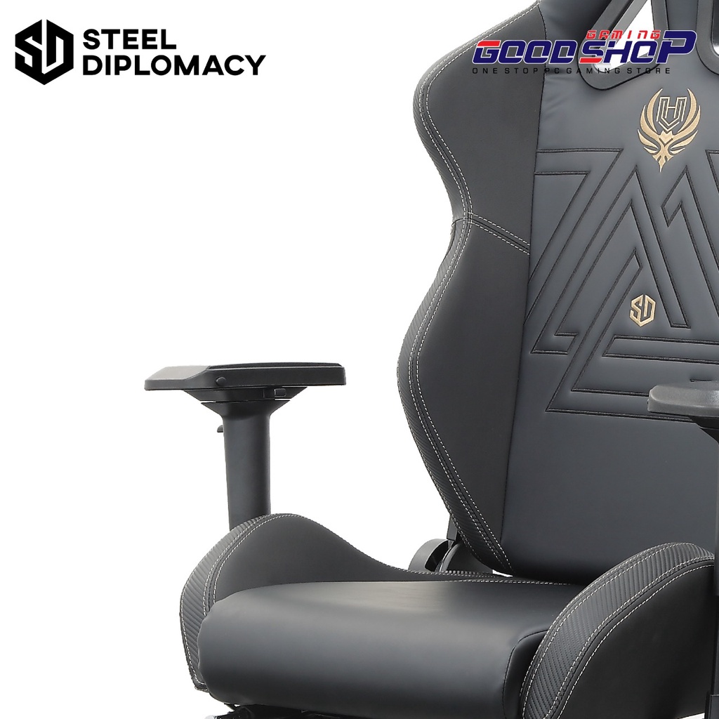 STEELDIPLOMACY Gaming Chair - Heroic V1 (Upgraded ArmRest)