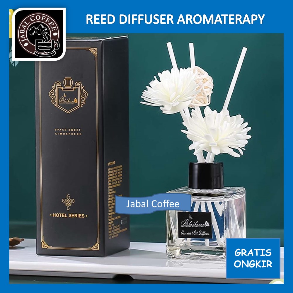 Difuser Aroma Pewangi Oil Essential Aromaterapi / Reed Diffuser Aromaterapy Bunga