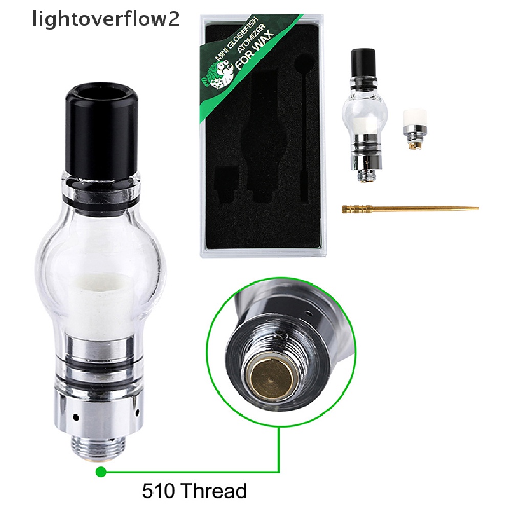 (lightoverflow2) Ltq Vapor Mini Atomizing Pen Deteksi Sirkuit Pendek