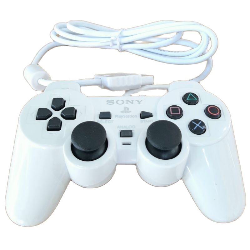 Stick PS2 OP ori pabrik warna PUTIH