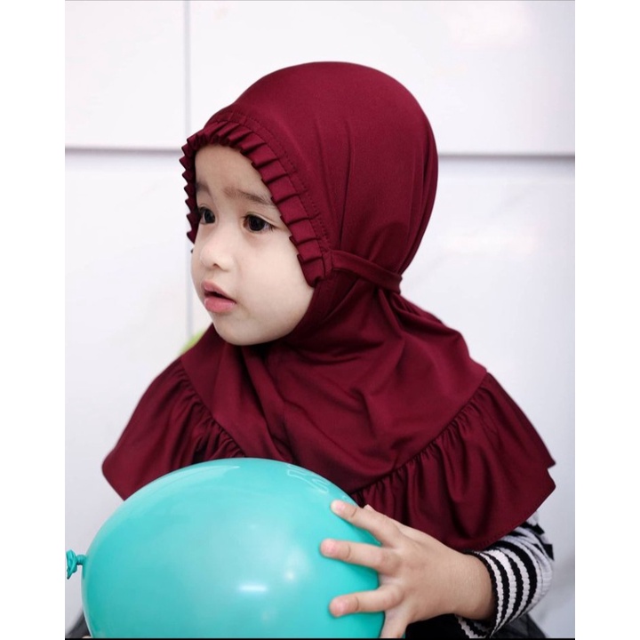 kerudung anak bayi KCB / hijab anak perempuan