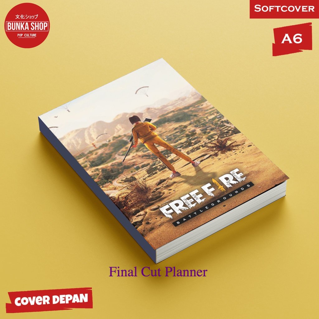 

Pocket Note Free Fire Kelly B Softcover A6 Buku Tulis Catatan Notes Agenda Planner Jurnal