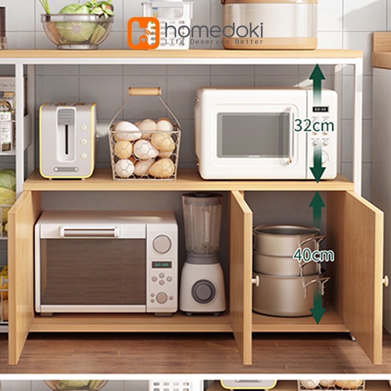 Rak Oven Microwave/ Rak Oven/ Kitchen Rack/ Rak Microwave/ Rak Bumbu/ Kitchen/ Rak Oven Microwave Rak Dapur Susun Minimalis Bumbu Dapur Kayu Serbaguna Rak Serbaguna Minimalis