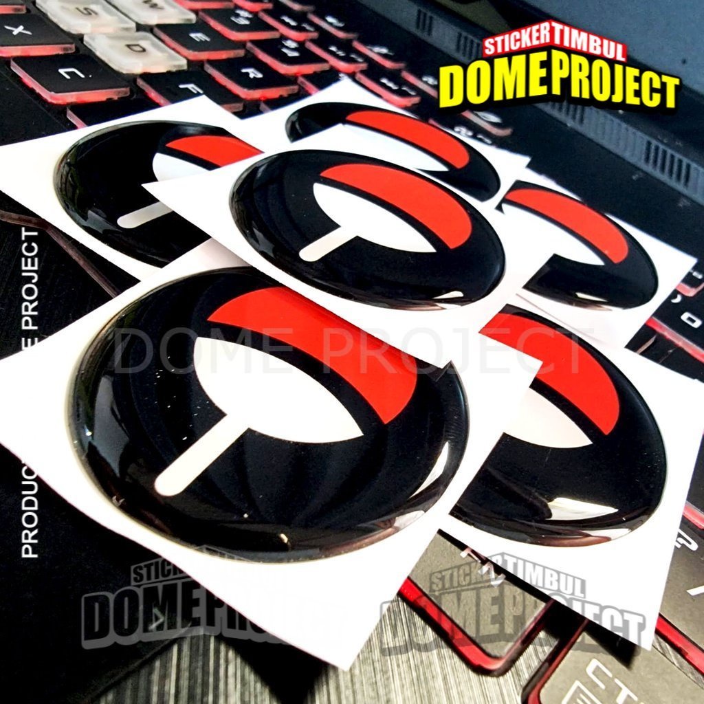 STIKER TIMBUL ANIME LOGO UCHIHA PREMIUM GRADE