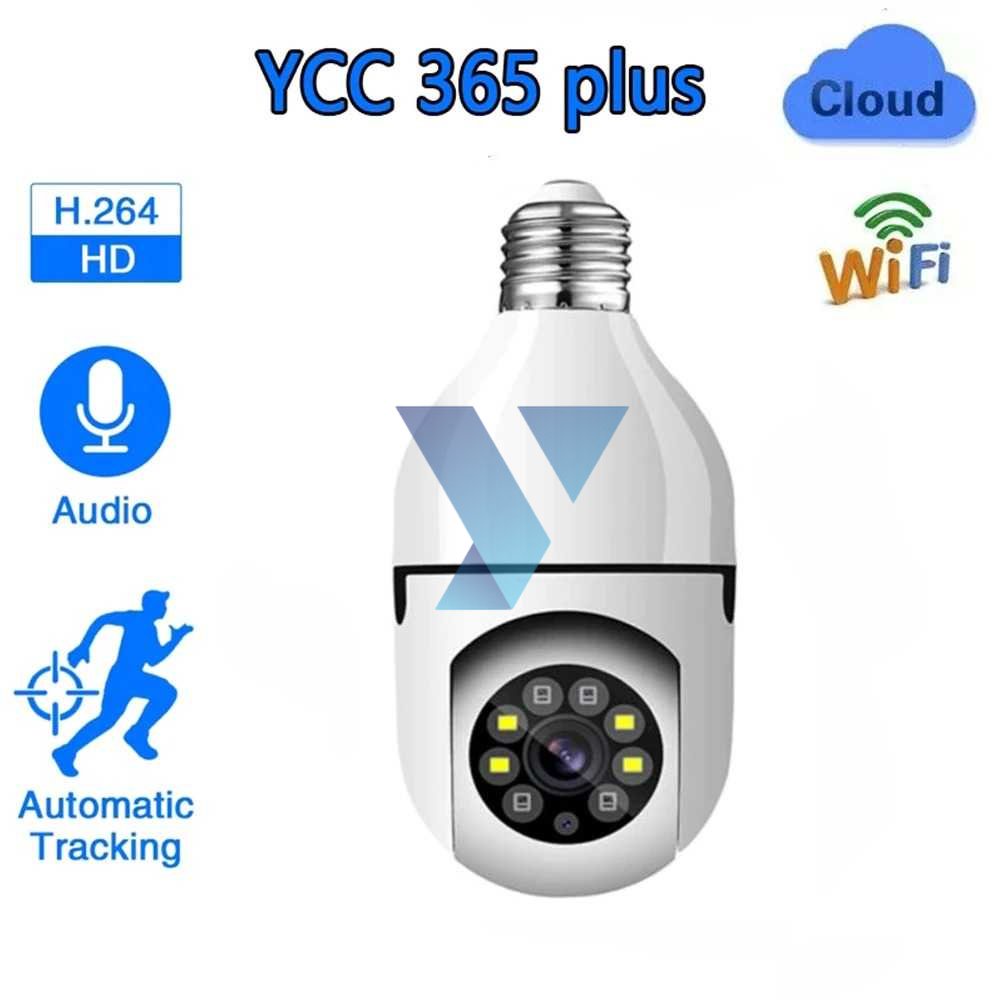 HONTUSEC CCTV WiFi IP Camera IR Motion Sensor E27 2MP - YCC-365 Plus ( Al-Yusi )