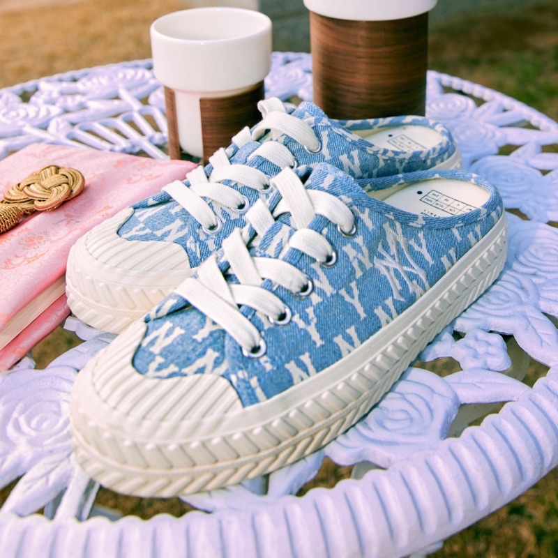 MLB DENIM MULES READY