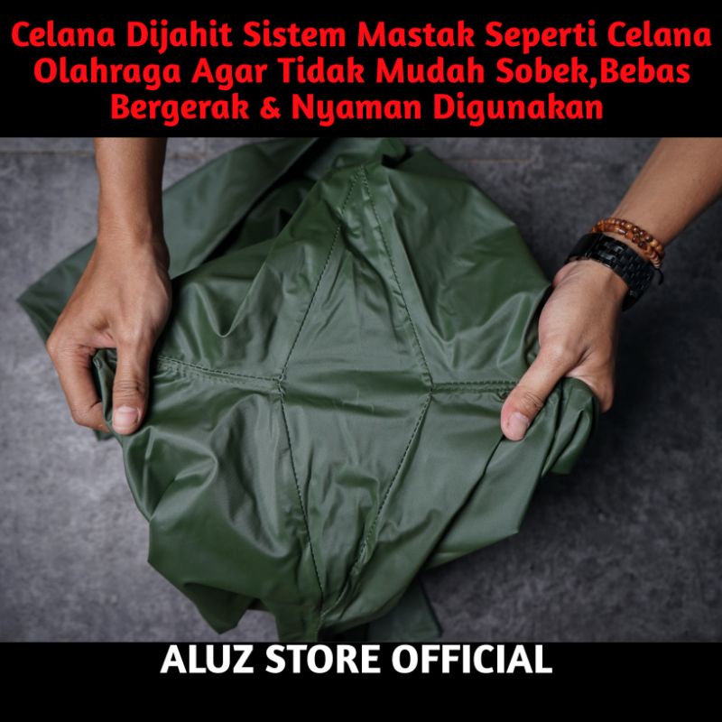 JAS HUJAN, RAINCOAT Pria Wanita Setelan Dewasa BY AKULA ANTI REMBES