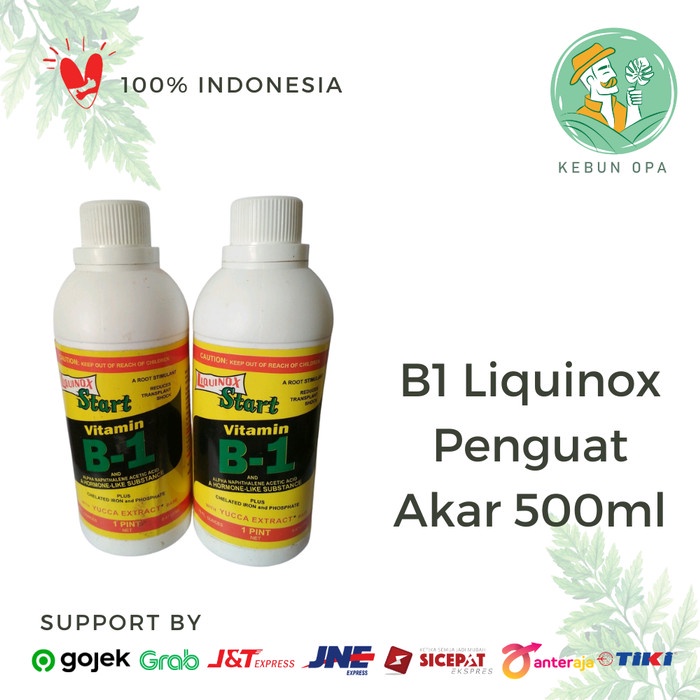 $Baru# Liquinox Vitamin B1 ASLI Original 500 Ml Hormon Pupuk Cair Zpt +c<