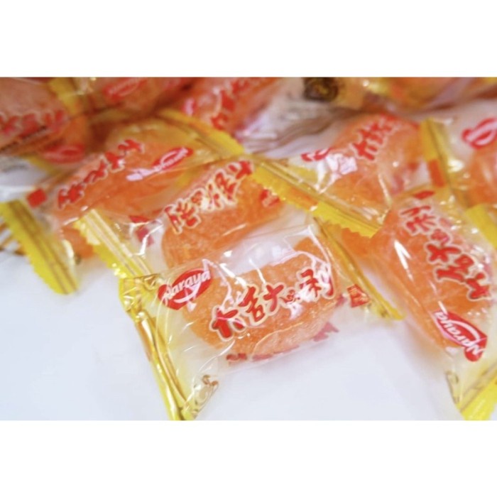 

Permen Rasa Buah Snack Cemilan Makanan 300 gram - Jelly jeruk, 150g