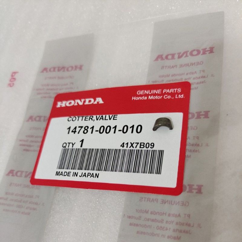 Kuku Klep Valve Cotter Honda C70 C700 C800 ORIGINAL 1pcs Distributor Sparepart RPMsemarang