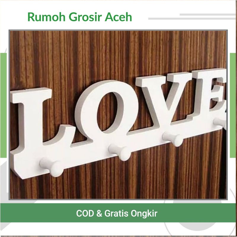 [ACEH] RAK DINDING VINTAGE LOVE