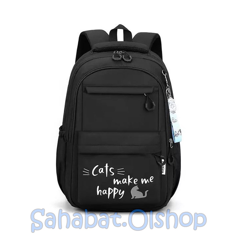 Sahabat Happy Cat Tas Ransel Anak Sekolah SD/SMP/SMA