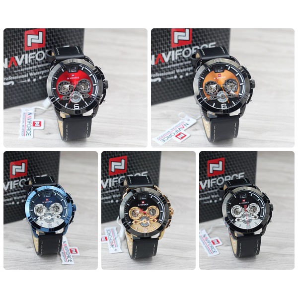 JAM TANGAN PRIA NAVIFORCE NF9162M NF9162 9162 ORIGINAL