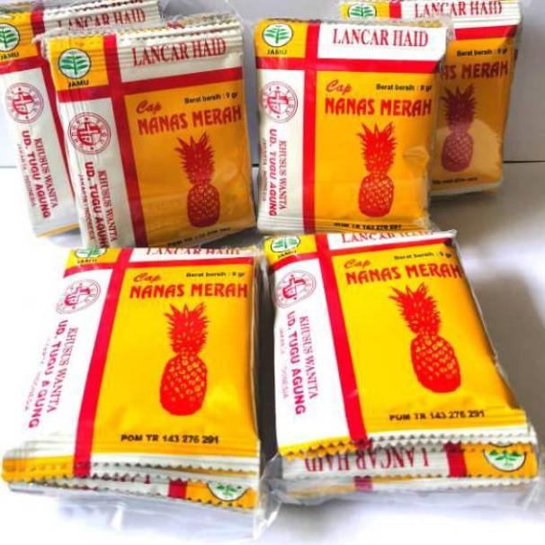 

✨Terbaru✨ Jamu lancar haid nanas merah 