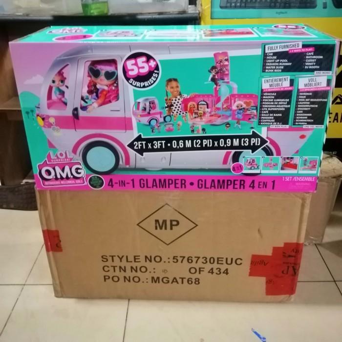 LOL SURPRISE OMG GLAMPER 4 IN 1 ORIGINAL MOBIL VAN LOL