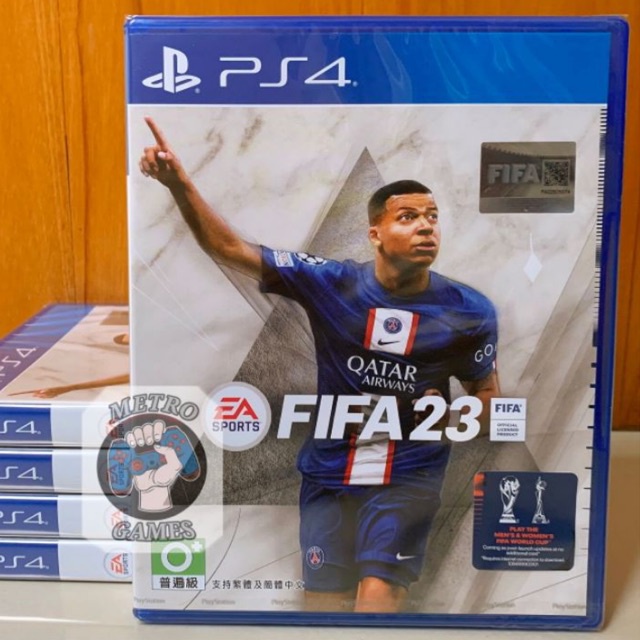 FIFA 23 PS4 Kaset Fifa 23 PS 4 5 Playstation EA Sports Terbaru Sepak Bola Original CD BD Game Games Ori Asli Football 2023 2022 2021 update ps5 fifa23 22 fifa2023 reg 3 Region 3 Asia original terbaru baru pipa terupdate messi pes world cup piala dunia