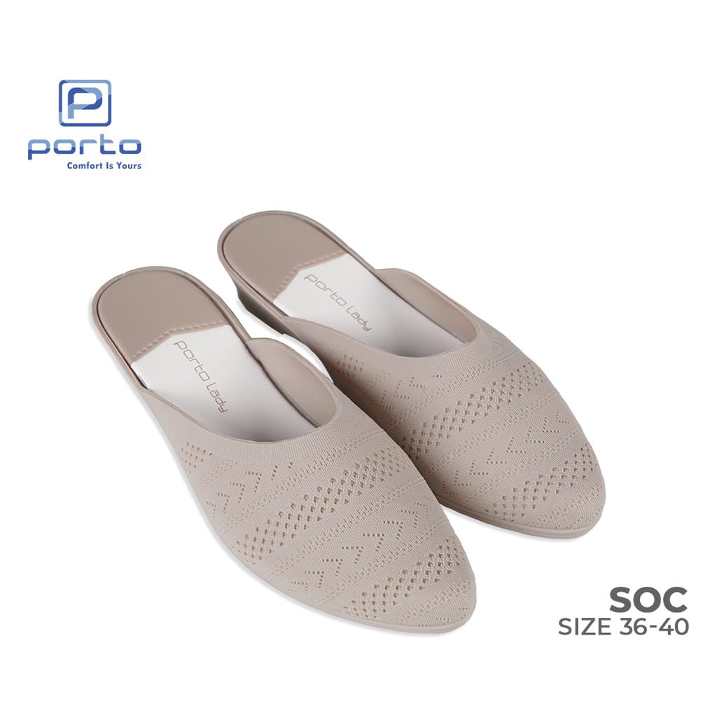 Porto SOC - Sepatu Sandal Wanita Dewasa dan Remaja