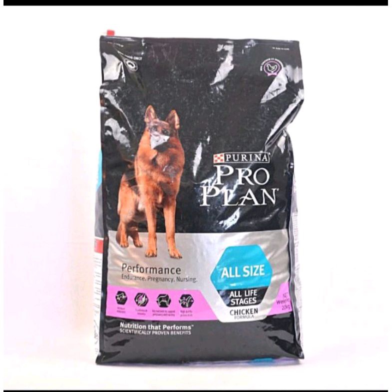 Pro Plan Performance All Life Stage All Size Chiken 20kg (Ekspedisi) good dogfood makanan anjing proplan all size