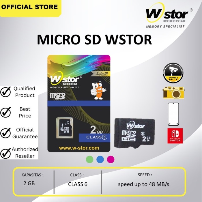 Micro Sd  64gb Wstor Packing BERGARANSI