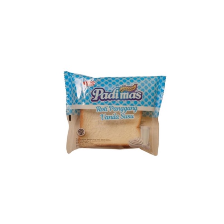 JUAL ROTI PANGGANG PADIMAS 80 GR [ROTI PANGGANG VANILA SUSU]