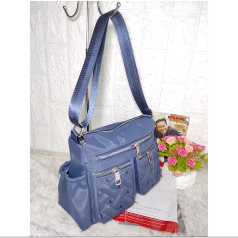 Tas Slempang Wanita Korean Kantong 2 New Arrival