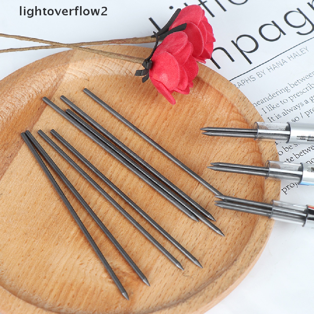 (lightoverflow2) Refill / s 2B 2mm Pensil Mekanik Otomatis Untuk Kompas / Sketsa
