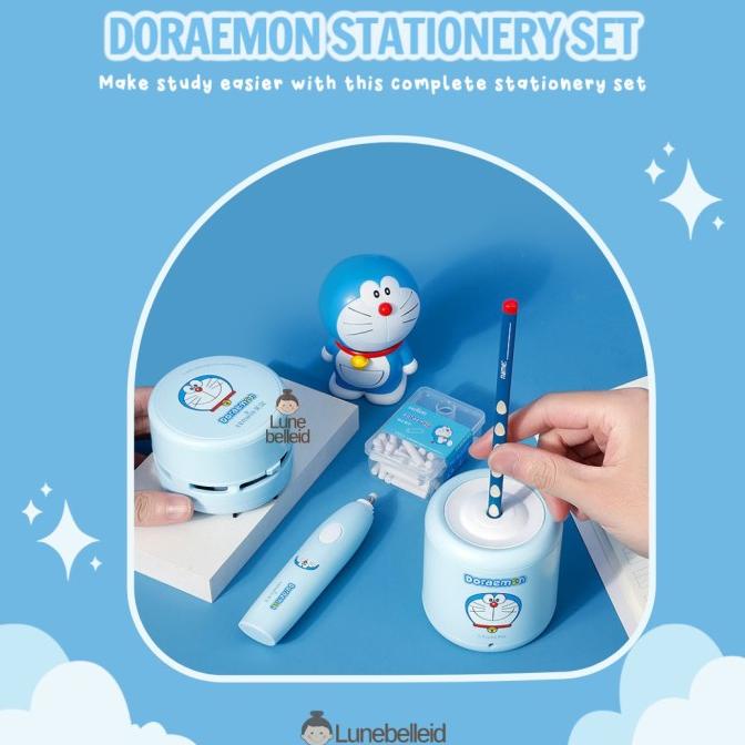 

(COD) Doraemon Automatic Stationery Set BERGARANSI Kode 642
