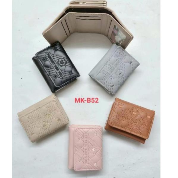 {BKM.18Oc22м} Dompet lipat mini behel forever young dompet wanita import korea