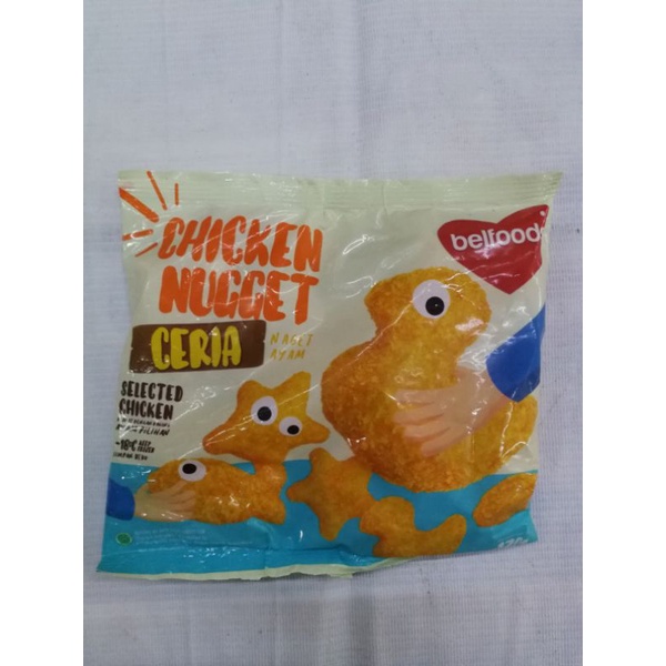 

Belfoods chicken nugget ceria 170g naget ayam frozen