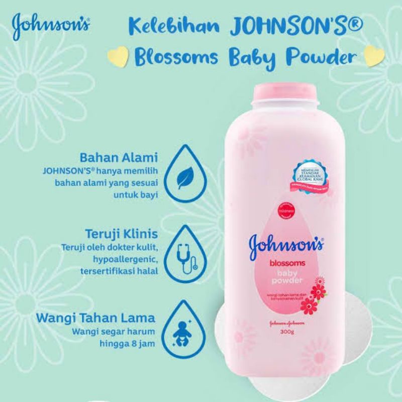 JOHNSON'S Blossom sabun &amp; bedak