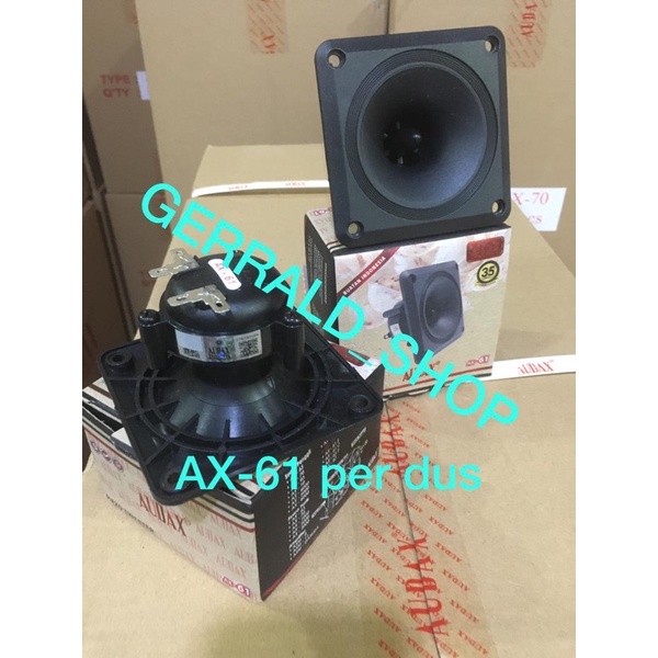 AUDAX AX 61 TWEETER INAP ORIGINAL GROSIR PER DUS