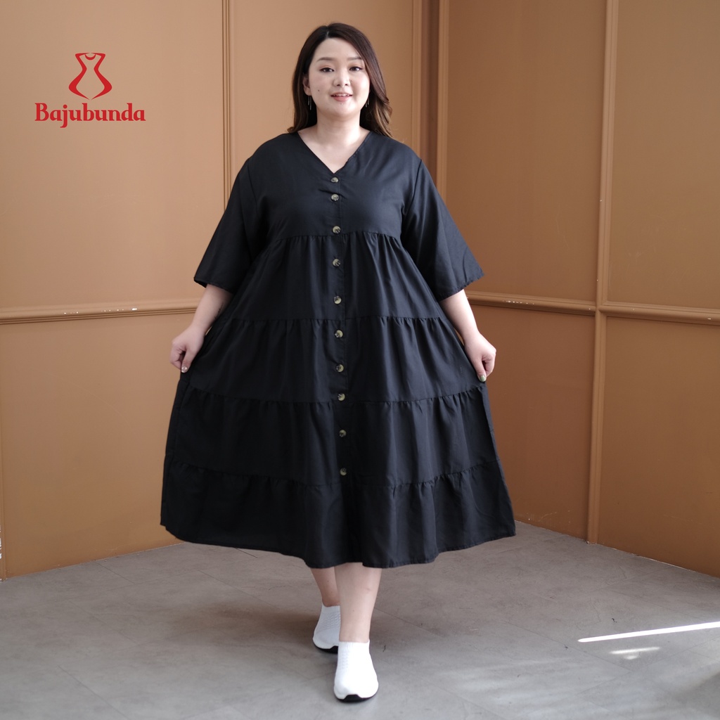 BAJUBUNDA DRESS JUMBO LD 120 DRES BIG SIZE MUTIA