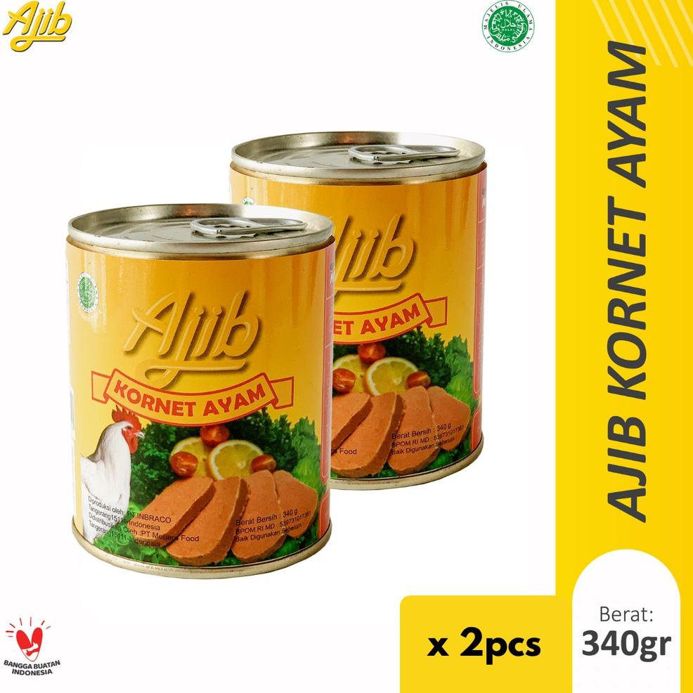

SALEE!!!!.. Ajib Kornet Ayam 340gr - Isi 2pcs 7GN
