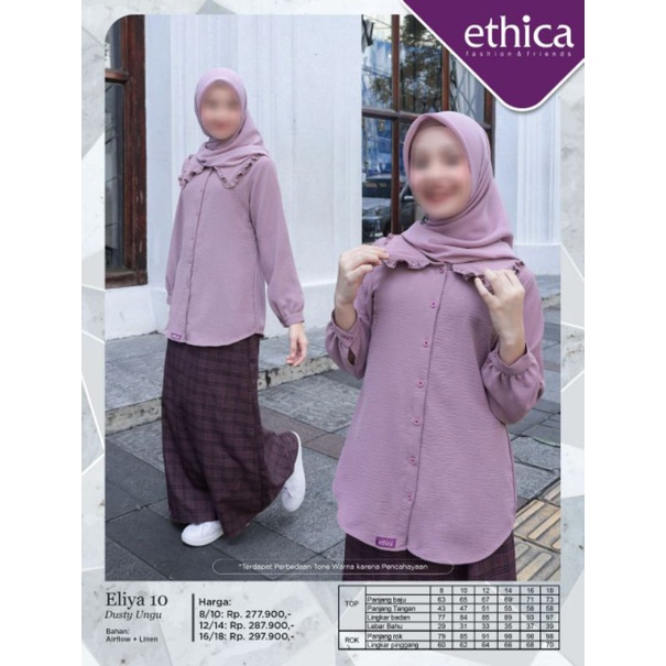 ethica eliya 10 Dasty Ungu Airflow+Linen