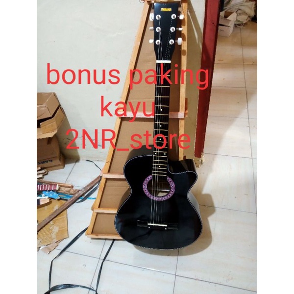 Gitar pemula/PROMO ALAT MUSIC GITAR ACOUSTIK BONUS TAS