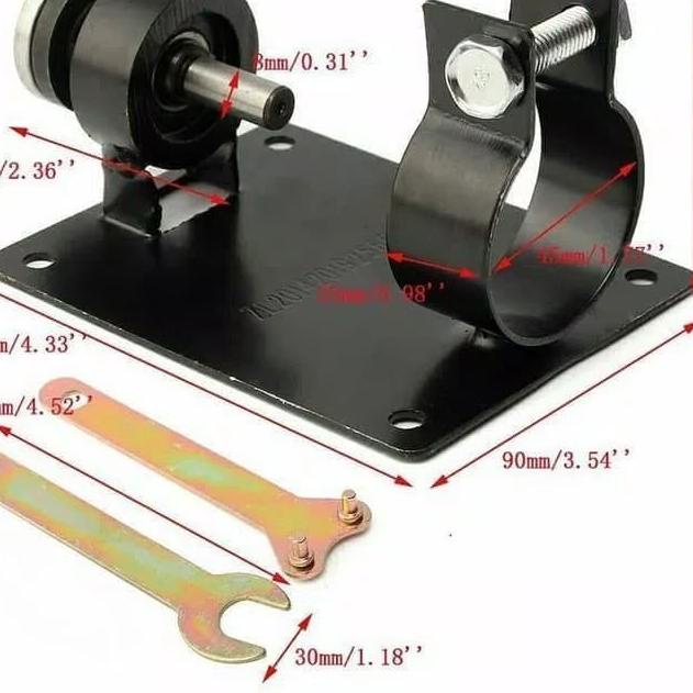Diskon Spesial--Dudukan Bor Adaptor / Drill Table Stand / Dudukan Bor Meja Gerinda Stand Holder Port