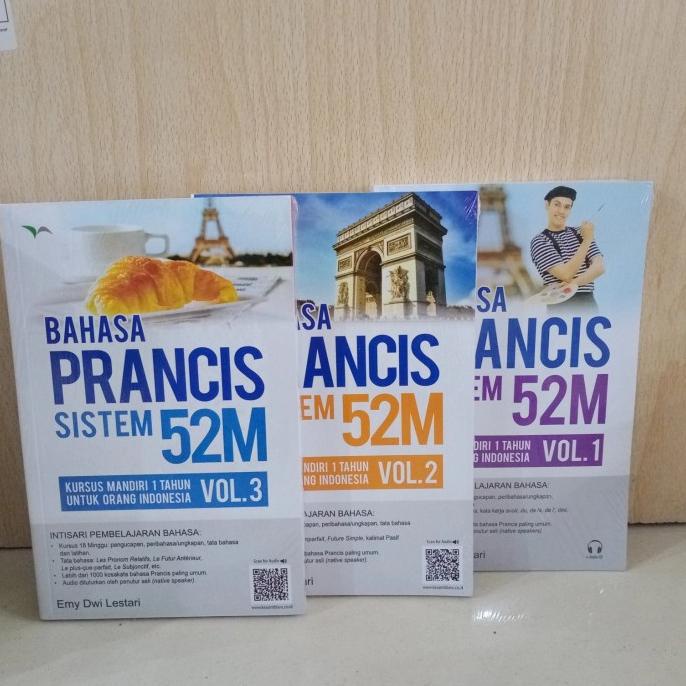 Jual Buku Bahasa Prancis Sistem 52 M Shopee Indonesia