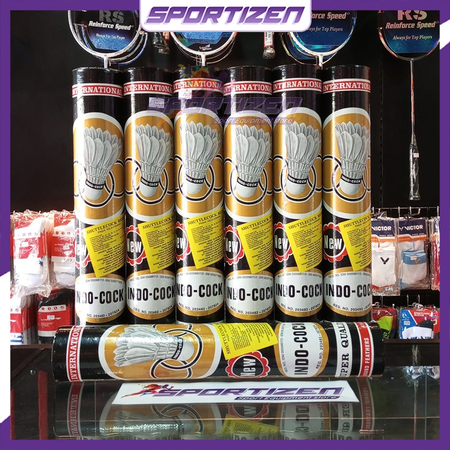 SHUTTLECOCK COCK KOK BADMINTON BULUTANGKIS INDO COCK
