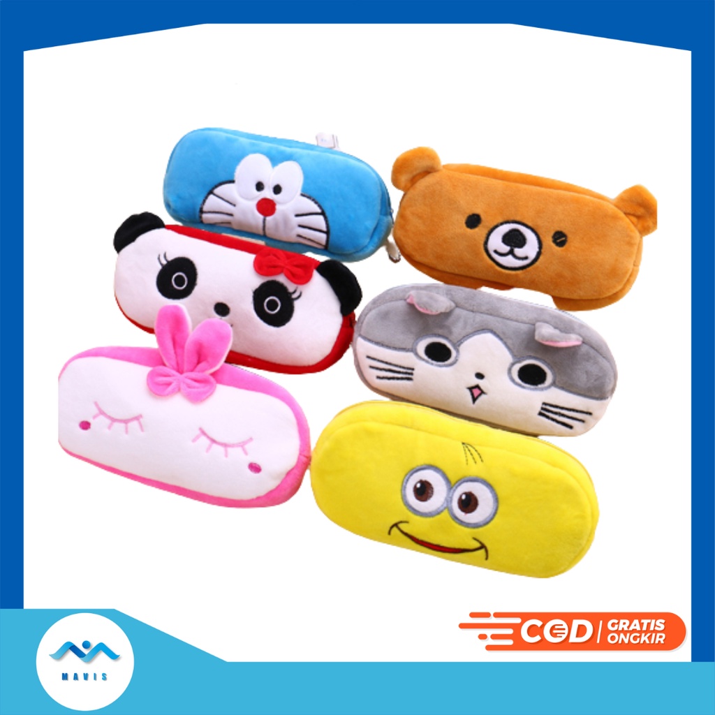 

MAVIS - KT18 Pouch Aksesoris Karakter Tempat Pensil Karakter Lucu Import