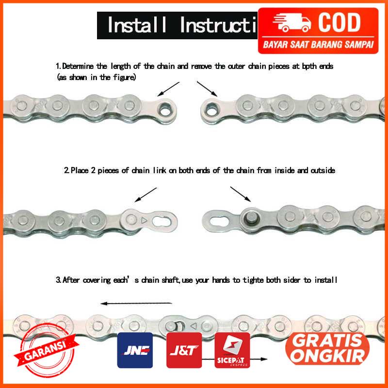 Konektor Rantai Sepeda Chain Quick Link 6/7/8 Speed RR7611