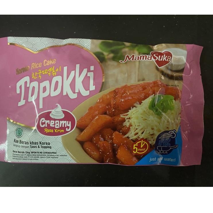 

Lariz--Mama Suka Topokki Creamy Instan 134gr